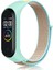 Xiaomi Mi Band 3 Uyumlu Akıllı Saat Için Kordon Örgü Işlemeli Hasır Dizayn Weave Embroidered Straw Design 1