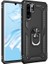 Huawei P30 Pro Uyumlu Kılıf Stand Yüzüklü Kapak Military Metal Solid Ring Case 1
