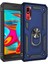 Samsung Galaxy A2 Core Uyumlu Kılıf Stand Yüzüklü Kapak Military Metal Solid Ring Case 1