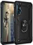 Huawei Nova 5t Uyumlu Kılıf Stand Yüzüklü Kapak Military Metal Solid Ring Case 1