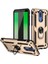 Huawei Mate 10 Lite Uyumlu Kılıf Stand Yüzüklü Kapak Military Metal Solid Ring Case 1