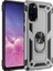 Samsung Galaxy S20 Uyumlu Kılıf Stand Yüzüklü Kapak Military Metal Solid Ring Case 1