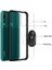 Huawei Y9 Prime 2019 Uyumlu Kılıf Standlı Yüzüklü Şeffaf Metal Ring Ultra Protective Case 4