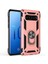 Samsung Galaxy S10 Uyumlu Kılıf Stand Yüzüklü Kapak Military Metal Solid Ring Case 1