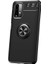 Xiaomi Redmi Note 9 4g Uyumlu Kılıf Standlı Manyetik Yüzüklü Esnek Yumuşak Silikon Case 1