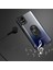 Samsung Galaxy M31S Uyumlu Kılıf Standlı Yüzüklü Şeffaf Metal Ring Ultra Protective Case Kırmızı 3