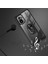 Xiaomi Redmi Note 10S Uyumlu Kılıf Standlı Yüzüklü Şeffaf Metal Ring Ultra Protective Case 5