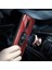 Xiaomi Redmi 8 Uyumlu Kılıf Standlı Yüzüklü Şeffaf Metal Ring Ultra Protective Case 4