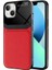 Apple iPhone 13 Uyumlu Kılıf Deri Tasarım Sert Lens Koleksiyonu, Yüksek Malzeme Kalitesi 1