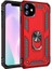 Apple iPhone 11 Uyumlu Kılıf Stand Yüzüklü Kapak Military Metal Solid Ring Case 1