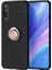 Huawei P Smart S Uyumlu Kılıf Standlı Manyetik Yüzüklü Esnek Yumuşak Silikon Case 1