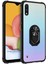 Samsung Galaxy M51 Uyumlu Kılıf Standlı Yüzüklü Şeffaf Metal Ring Ultra Protective Case 1