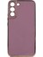 Samsung Galaxy S22 Plus Uyumlu Kılıf Gold Kenar ve Kamera Koruma Çerçevesi, Ultra Protection Case 1