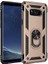 Samsung Galaxy S8 Plus Uyumlu Kılıf Stand Yüzüklü Kapak Military Metal Solid Ring Case 1
