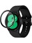 Samsung Galaxy Watch 4 44 mm Uyumlu Akıllı Saat Ekran Koruyucu Full Kenar Tam Kaplayan Esnek Cover 1
