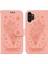 Samsung Galaxy A13 4g Pembe Için Deri Telefon Kılıfı( Yurt dışından ) 3