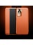 Xiaomi Redmi K50 Pro Turuncu Için Düz Ten Deri Kılıf( Yurt dışından ) 1