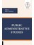Public Administrative Studies (Aybak 2020 Mart) - Sefer Yılmaz - Sefer Yılmaz 1