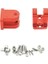 Wpl D12 D42 Için 2 Parça Ön Amortisör Dağı Model Buggy Aksesuarları Kırmızı 2