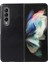 Samsung Galaxy Z Fold4 Kahverengi Için Çift Renkli Çılgın At Kılıfı (Yurt Dışından) 2