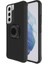 Samsung Galaxy S22 Uyumlu Kılıf Kapak Göz Alıcı Karbon Fiber Koleksiyonu Stand Yüzüklü Case 1