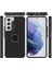 Samsung Galaxy S22 Uyumlu Kılıf Kapak Göz Alıcı Karbon Fiber Koleksiyonu Stand Yüzüklü Case 5