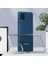 Samsung Galaxy A12 Uyumlu Kılıf Sert Şeffaf Güçlendirilmiş Kapak Transparent Hard Cover Case 5