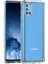 Samsung Galaxy A31 Uyumlu Kılıf Sert Şeffaf Güçlendirilmiş Kapak Transparent Hard Cover Case 1