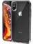 Apple iPhone x Uyumlu Kılıf Sert Şeffaf Güçlendirilmiş Kapak Transparent Hard Cover Case 2