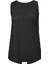 Hh W Tech Splıt Back Tank Black Kadın T-Shirt / Polo T-Shirt HHA.48539 HHA.990 1