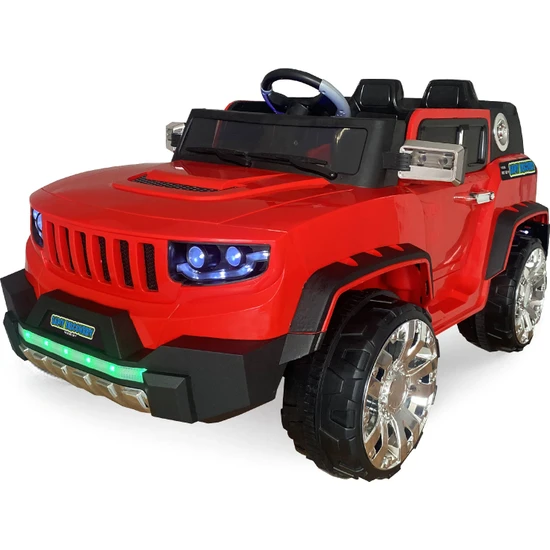 Baby Toys Samy Dıscovery 4x2 Uzaktan Kumandalı Akülü Araba Kırmızı
