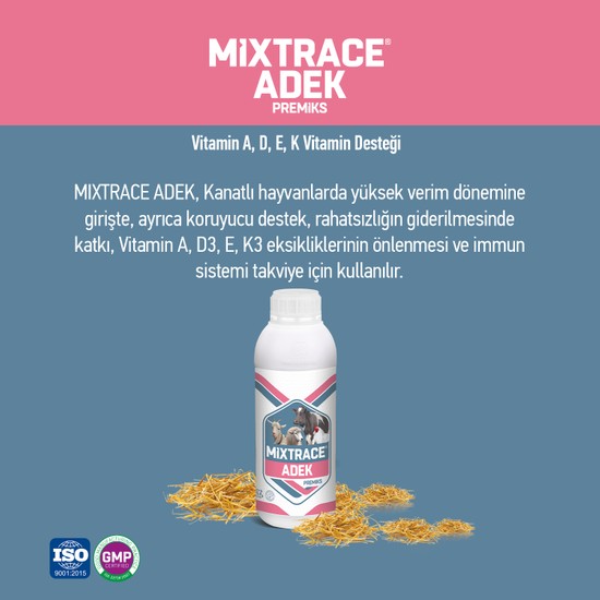 Mıxtrace Adek Vitamin A + Vitamin D3 Vitamin E Vitamin K3 Fiyatı