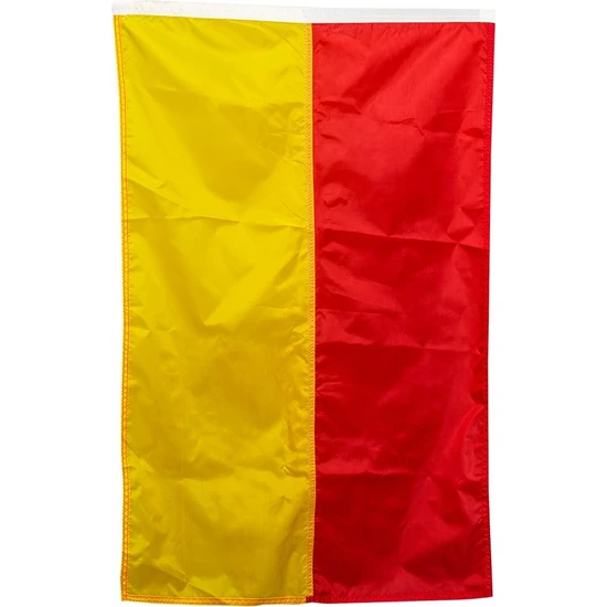 Cankurtaran Bayrağı (Sarı&kırmızı 75X100)