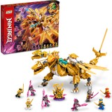 LEGO® Nınjago® Lloyd’un Altın Ultra Ejderhası 71774 - 9 Yaş ve Üzeri Çocuklar Için Aksiyon Dolu Oyuncak Ejderha Yapım Seti (989 Parça)