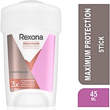 Rexona Maximum Protection Cream Confidence Deodorant 96 Saat Etkin Koruma 45 ml