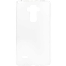 Canpay Lg G4 Stylus Uyumlu Kılıf Case, Soft, Transparent, Şeffaf Ultra Esnek Ince Silikon