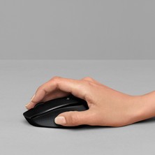Logitech M330S Sessiz Kablosuz Optik Mouse - Siyah