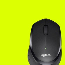 Logitech M330S Sessiz Kablosuz Optik Mouse - Siyah