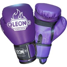 By Leon 1982 Leon Blade Training Boks, Kick Boks ve Muay Thai Eldiveni Mor 8 Oz