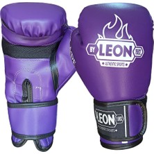 By Leon 1982 Leon Blade Training Boks, Kick Boks ve Muay Thai Eldiveni Mor 8 Oz