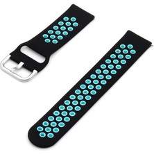 Cool Cold Samsung Galaxy/huawei Gt2 Pro/honor  Dişli (46 Mm-22 Mm) Kayış Ipeksi Yumuşak Delikli Kordon