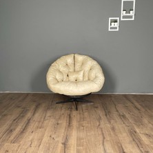 Berta Concept Thor 360 Derece Döner Berjer Tekli Koltuk