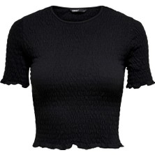 Only Kadın Siyah Smock Top Brooklyn 15254883