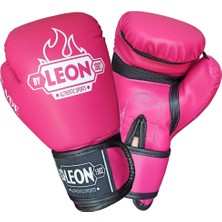 By Leon 1982 Leon Blade Training Boks, Kick Boks ve Muay Thai Eldiveni Pembe 10 Oz