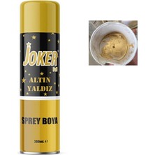 Motolinas Parlak Gold Sarı Yaldız Sprey Boya  Renk Özel 200 ml