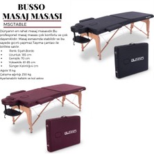 Busso Msgtable Busso Masaj Masası Siyah