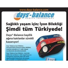 Days Balance Daysbalance Iyon Yüklü Bileklik Siyah Medium