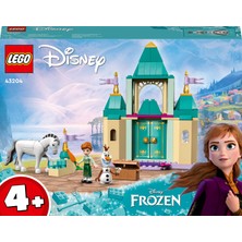 LEGO # Disney Princess Anna ve Olaf#ın Şato Eğlencesi 43204 - 4 Yaş ve Üzeri Çocuklar için Prensesli Oyuncak Yapım Seti (108 Parça)