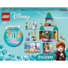 LEGO # Disney Princess Anna ve Olaf#ın Şato Eğlencesi 43204 - 4 Yaş ve Üzeri Çocuklar için Prensesli Oyuncak Yapım Seti (108 Parça)