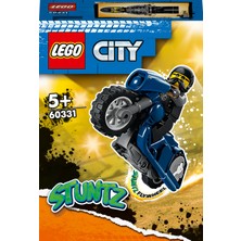 LEGO City Uzun Yol Gösteri Motosikleti 60331 - 5 Yaş ve Üzeri Çocuklar Için Volanlı Gösteri Motosikleti Oyuncak Yapım Seti (10 Parça)